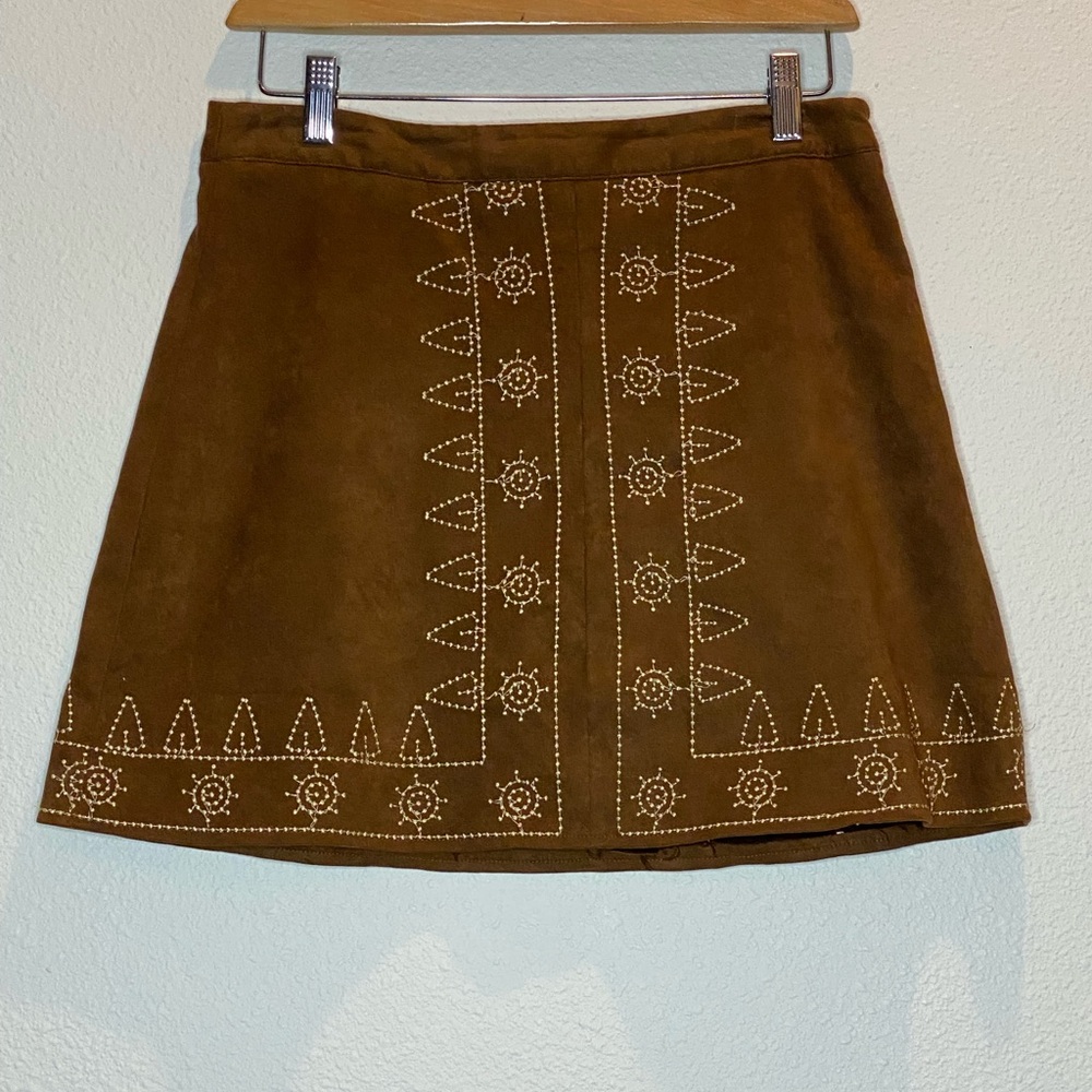 Womens A-Line Mini Skirt Medium
